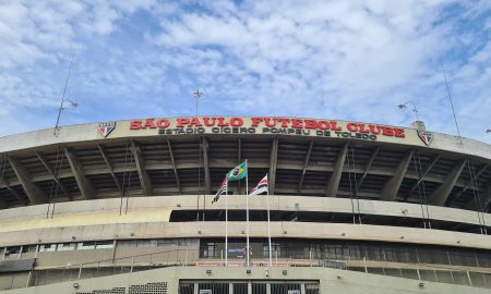 Entrada do Morumbi, estádio do São Paulo (Foto: Iago Justo)