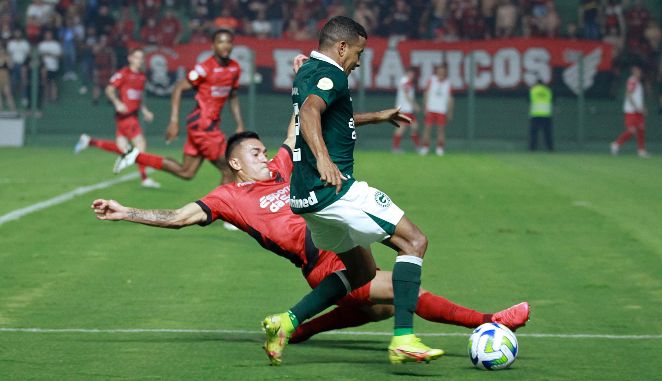 Goiás e Athletico empataram em 1 a 1 (Rosiron Rodrigues/Goiás EC)