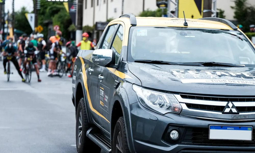 L’Étape Campos do Jordão du Tour de France est sponsorisée par Mitsubishi