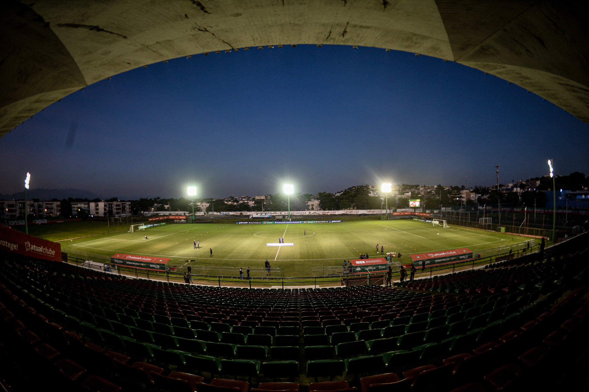 Portuguesa-RJ busca confirmar jogo contra o Caxias-RJ para o Estádio Luso-Brasileiro (Foto: Nayra Halm / Staff Images0