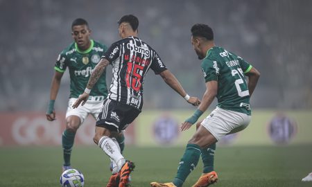 Atlético e Palmeiras já se enfrentaram neste ano e o duelo terminou em 1 a 1 (Foto: Pedro Souza / Atlético)
