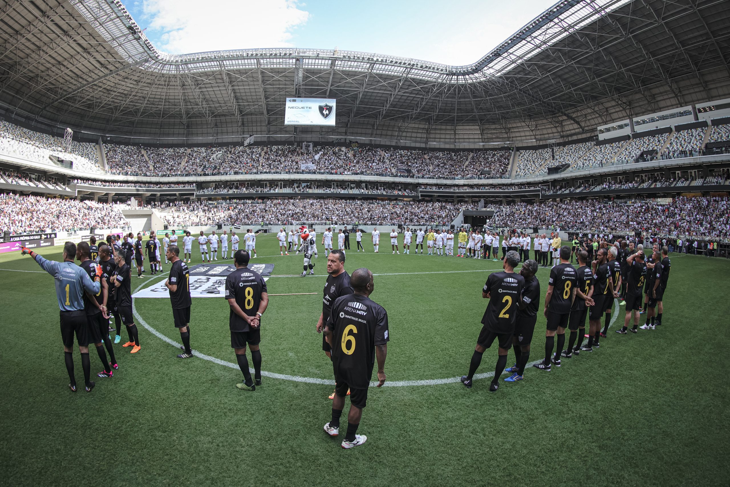 Arena MRV já recebeu dois eventos-teste do Atlético (Foto: Pedro Souza/Atlético)