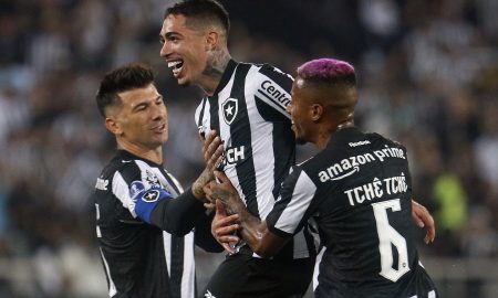 Botafogo venceu o Guaraní-PAR no jogo de ida das oitavas de final da Sul-Americana (FOTO: VÍTOR SILVA/BOTAFOGO )
