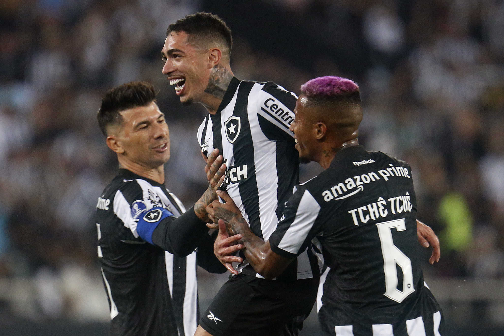 Botafogo venceu o Guaraní-PAR no jogo de ida das oitavas de final da Sul-Americana (FOTO: VÍTOR SILVA/BOTAFOGO )