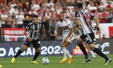 Lucas estreia com a camisa do São Paulo (Rubens Chiri/saopaulofc)