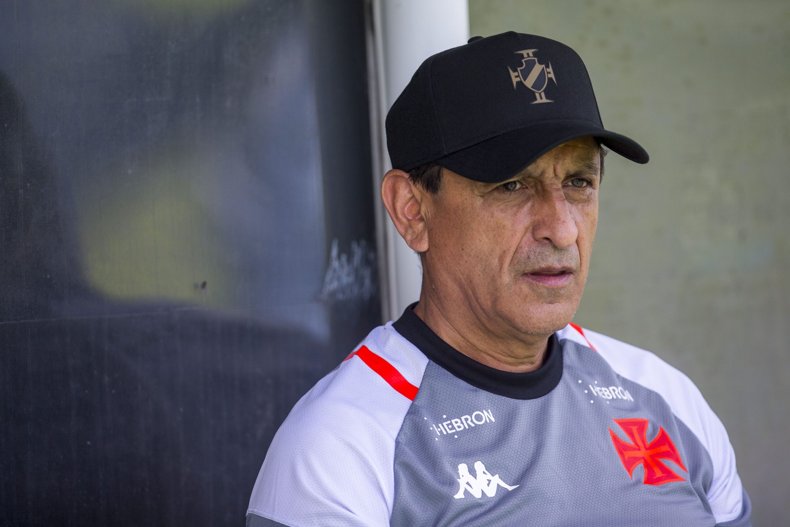 Ramón Díaz durante treino do Vasco (Foto: Daniel RAMALHO/VASCO)