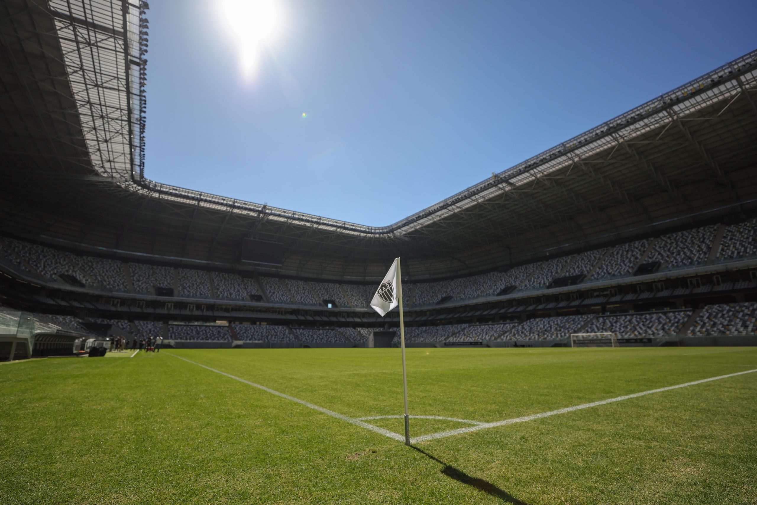 Galo enfrenta o Peixe, no próximo domingo, pela 20ª rodada do Brasileirão - (Foto: Pedro Souza/Atlético-MG)