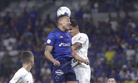 Papagaio marcou o gol para o Cruzeiro no jogo (Foto: Divulgação/Cruzeiro/Staff Images)