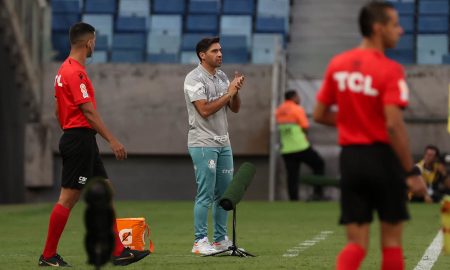 Abel enaltece Palmeiras após vitória, mas vê Botafogo como favorito: 'tem tudo para ser campeão'. (Foto: Cesar Greco/Palmeiras).