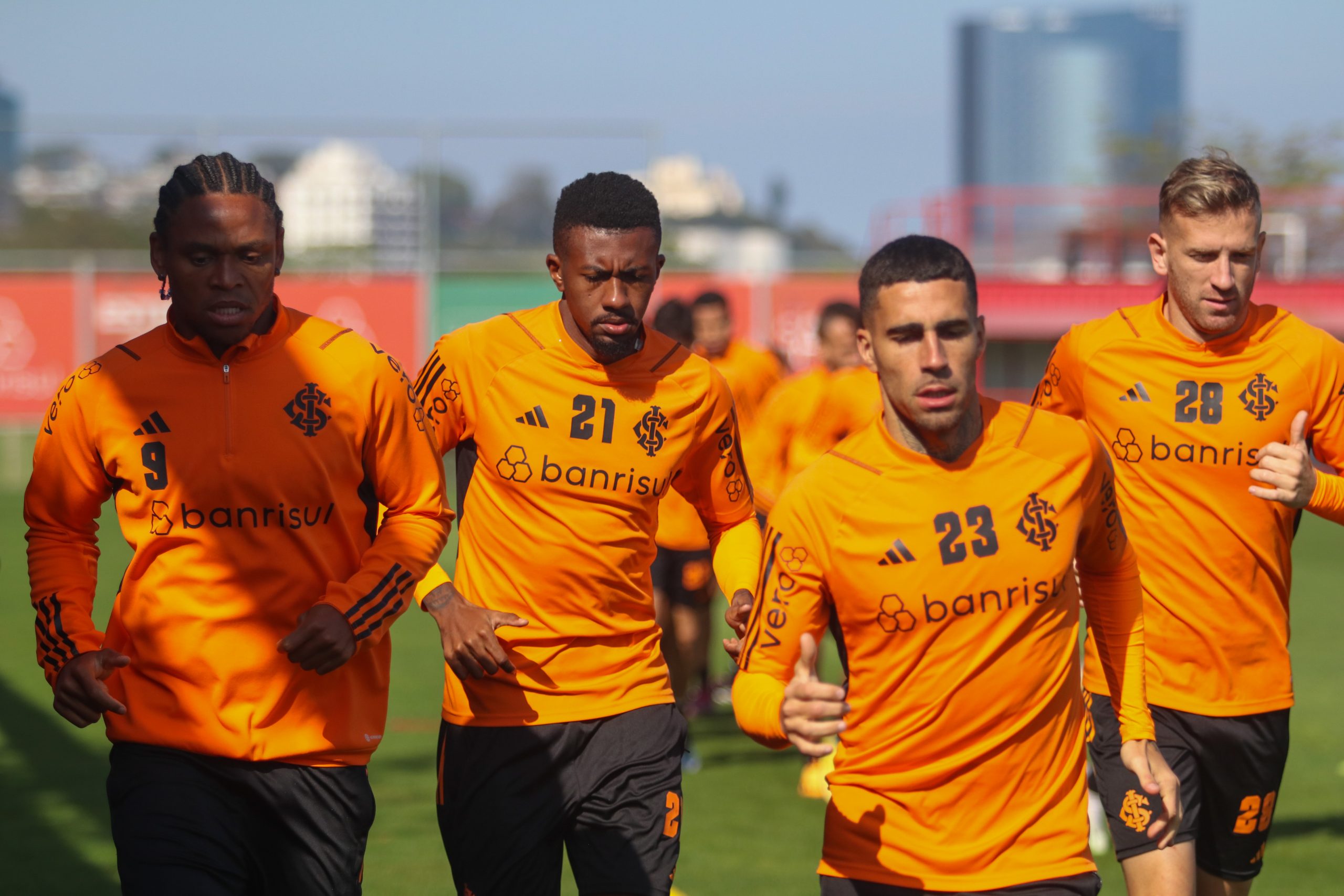 Treino do Inter no CT Parque Gigante - (Foto: Ricardo Duarte/Internacional)