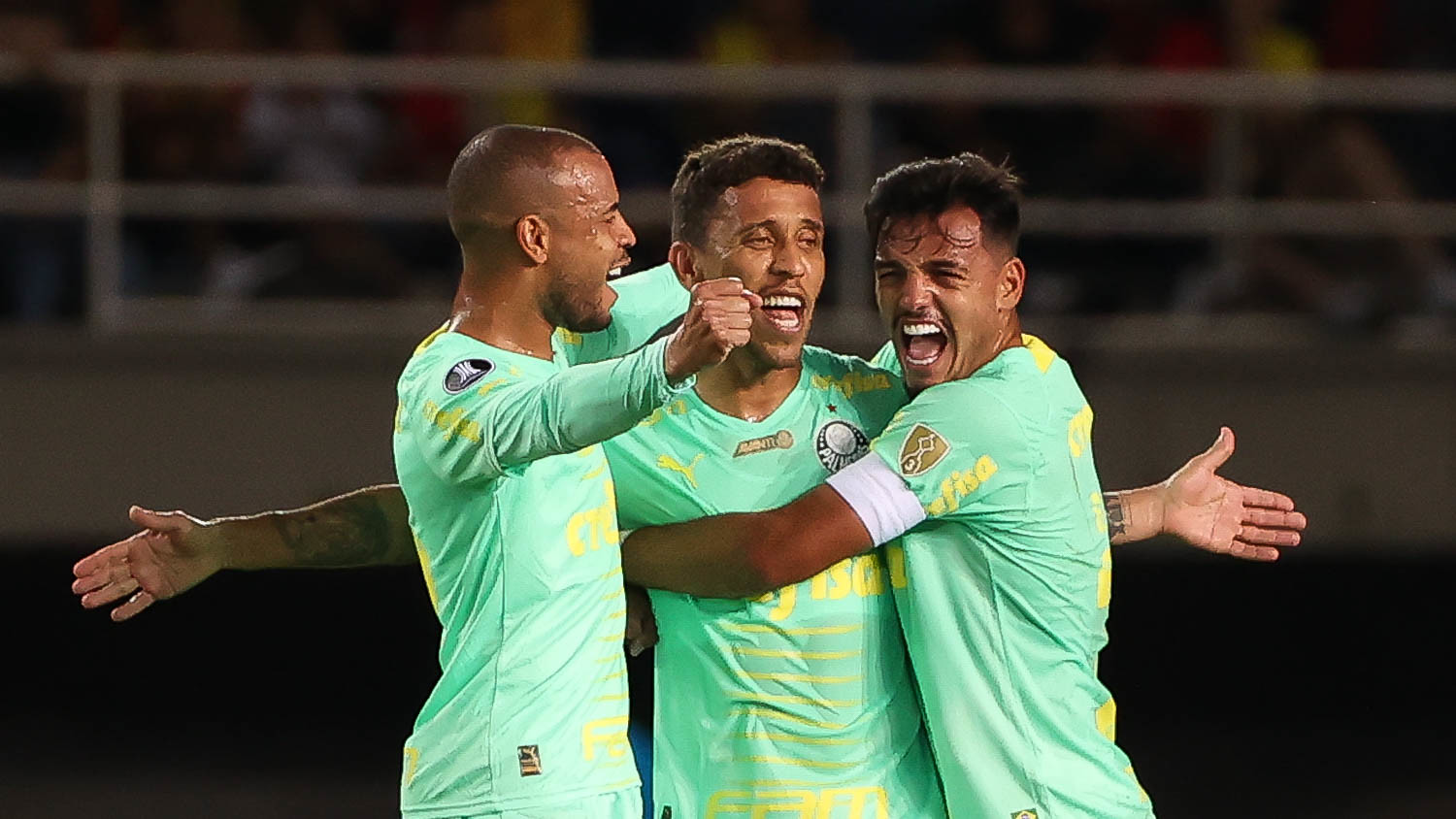 Atuações ENM: Palmeiras tem bela atuação coletiva e encaminha vaga para a semifinal da Libertadores. (Foto: Cesar Greco/Palmeiras)