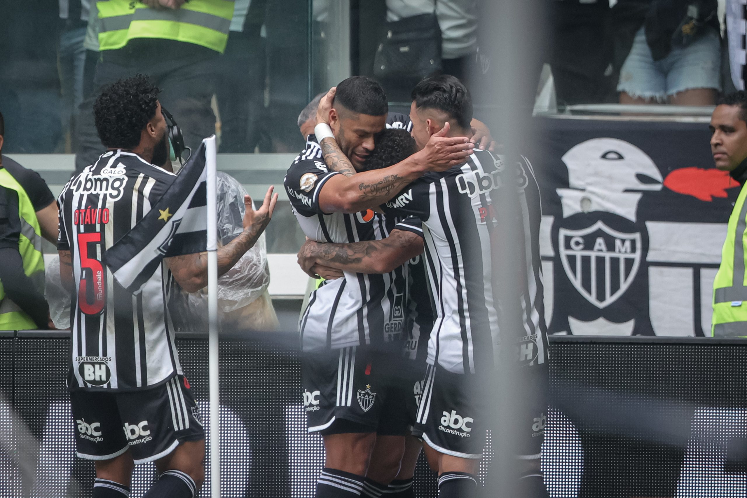 Atlético venceu seu jogo na estreia da Arena (Foto: Pedro Souza / Atlético)