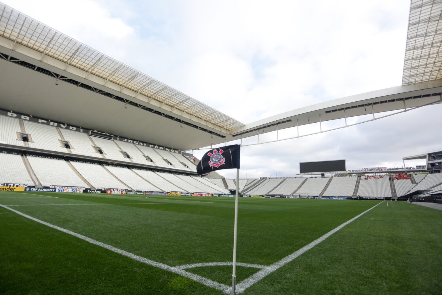 O Ministério Público solicita o adiamento do confronto clássico entre Corinthians e Palmeiras. (Foto: Rodrigo Coca/Ag. Corinthians)