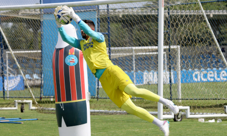 Marcos Felipe é um dos destaques do bom momento defensivo do Bahia. (Foto: Felipe Oliveira/EC Bahia)