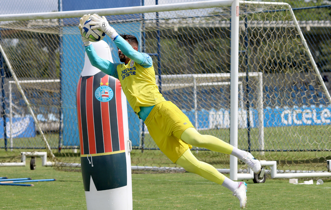 Marcos Felipe é um dos destaques do bom momento defensivo do Bahia. (Foto: Felipe Oliveira/EC Bahia)