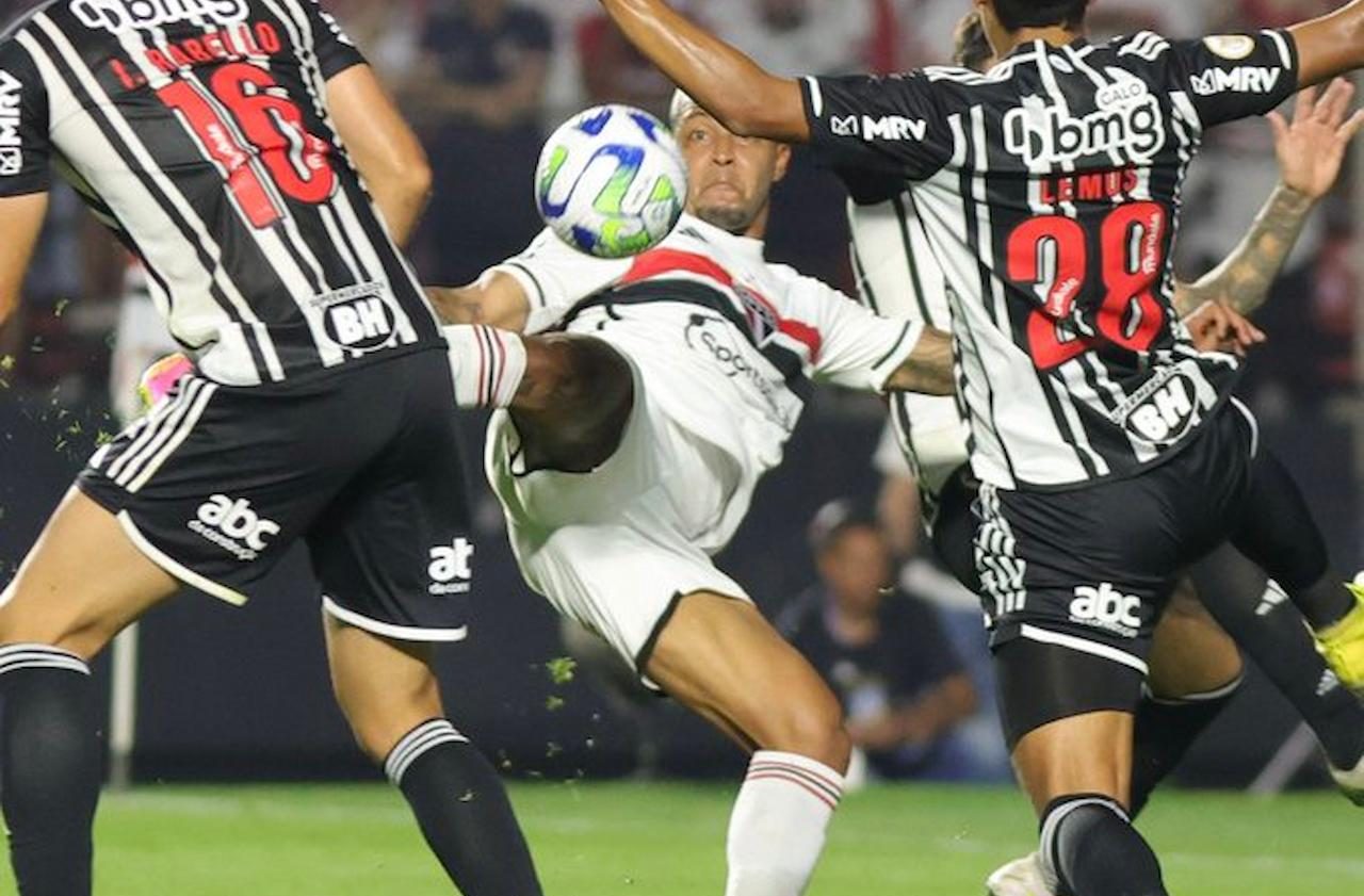 David durante jogo pelo São Paulo (Foto: saopaulofc)