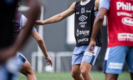 João Basso, zagueiro do Santos (Divulgação/ Santos FC