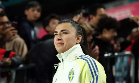 Musovic na partida decisiva da Suécia contra o Japão