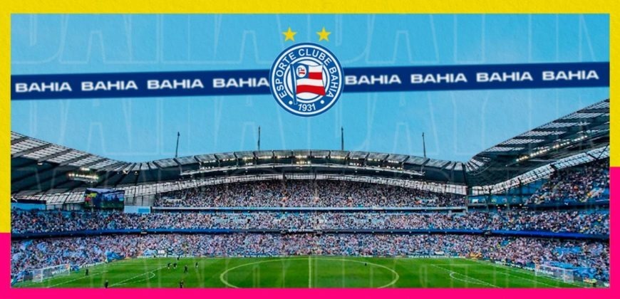 Manchester City prepara ativação em parceria com o Bahia - (Foto: Reprodução/ Bahia)