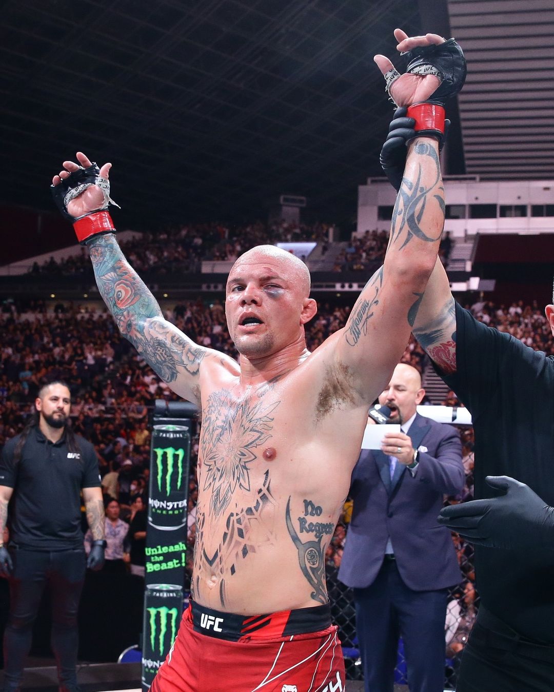 Anthony Smith no UFC Singapura (Foto: Divulgação/Instagram Oficial UFC)