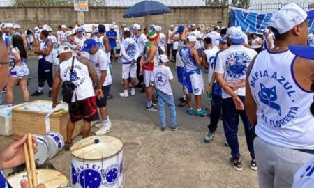 Torcedores do Cruzeiro demostram insatisfação com atual momento do time (Foto: Reprodução/Instagram/Máfia Azul)