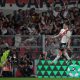 Pablo Solari marcou os dois gols do River Plate contra o Internacional (Juan Mabromata/AFP via Getty Images)
