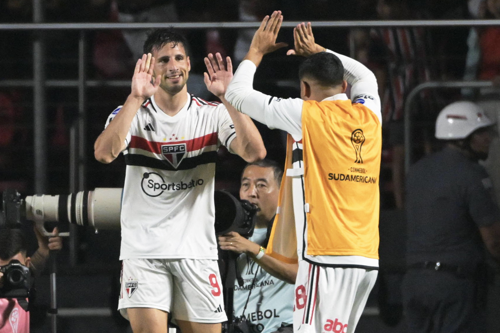 Após classificação na Sul-americana, São Paulo foca no duelo contra o Flamengo; veja programação (Photo by NELSON ALMEIDA / AFP)