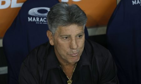 Treinador do Grêmio, Renato Gaúcho, em Grêmio x Flamengo - (Foto: Wagner Meier/Getty Images)