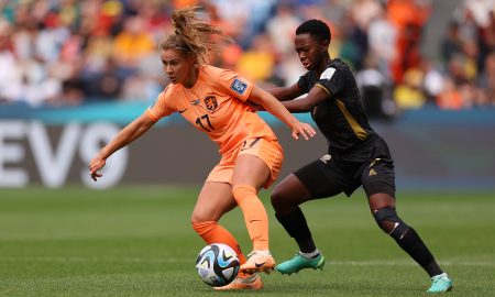 Holanda e África do Sul se nefrentaram pelas oitavas de final da Copa do Mundo - (Foto: Twitter / Seleção Holandesa Feminina)