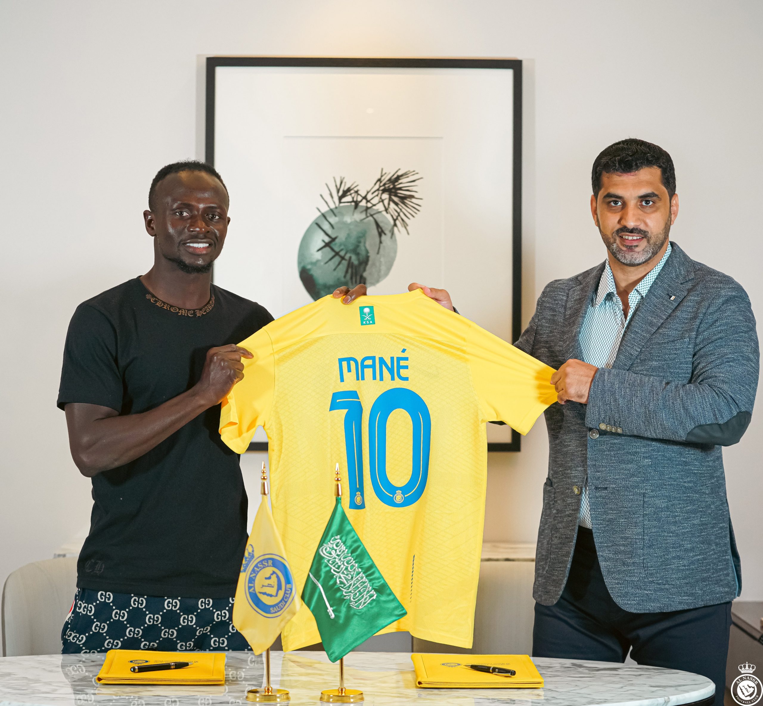 Sadio Mané, novo reforço do Al-Nassr, da Arábia Saudita (Foto: Divulgação | Twitter do Al-Nassr)