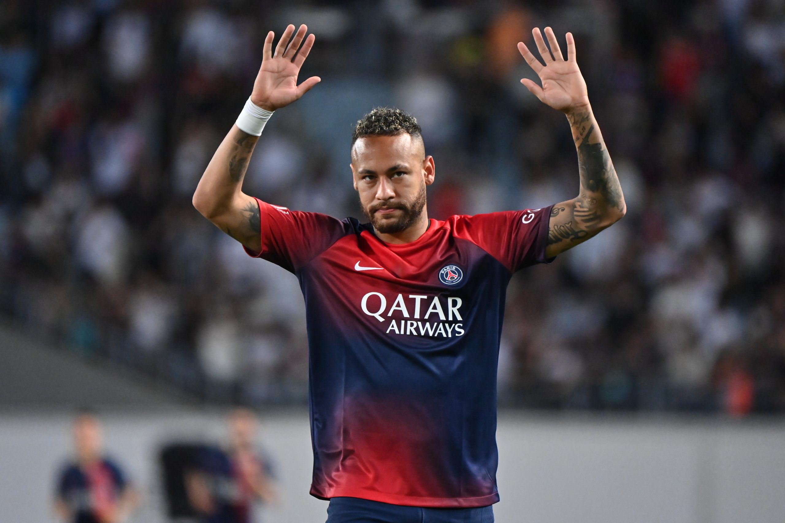 Neymar teria pedido para deixar o PSG neste momento (Foto: Kenta Harada/Getty Images)