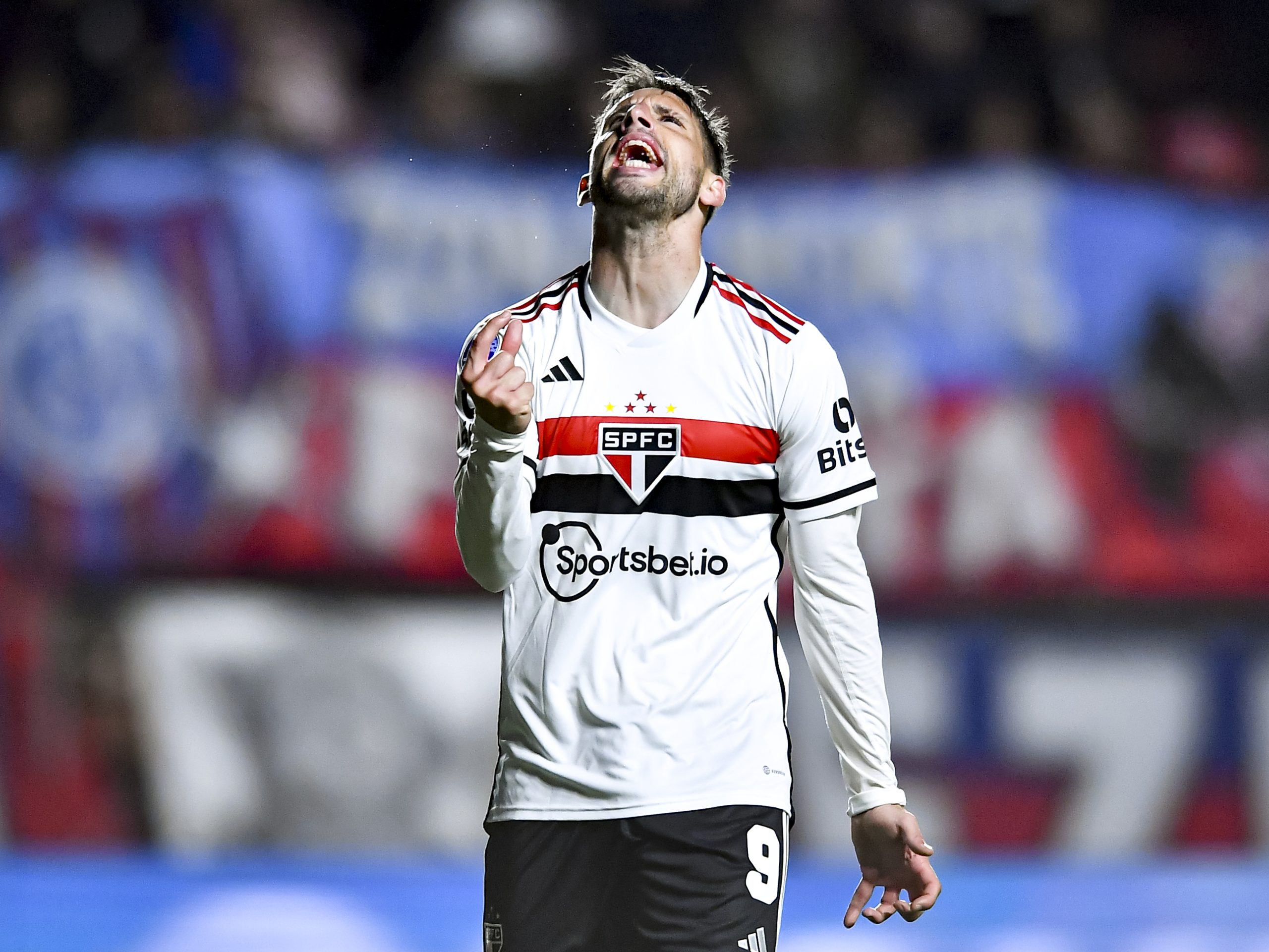 Calleri contra o San Lorenzo (Photo by Marcelo Endelli/Getty Images)