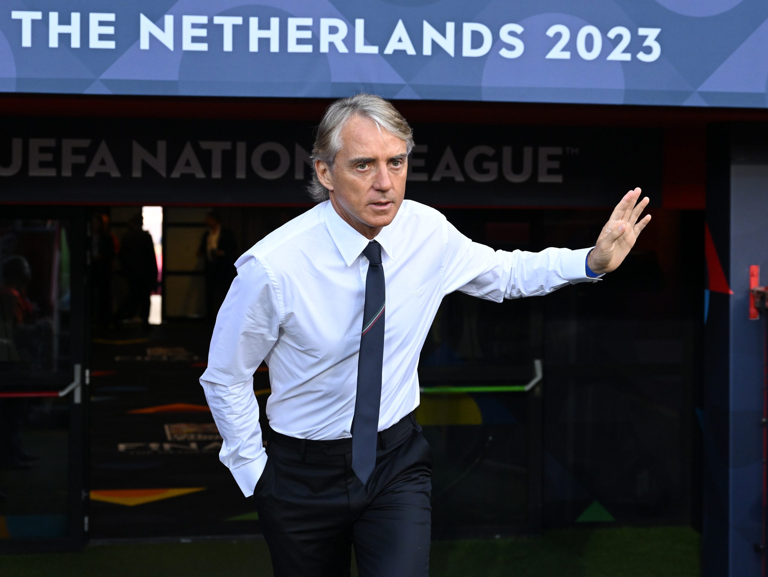 Roberto Mancini pediu demissão da Itália (Claudio Villa/Getty Images)