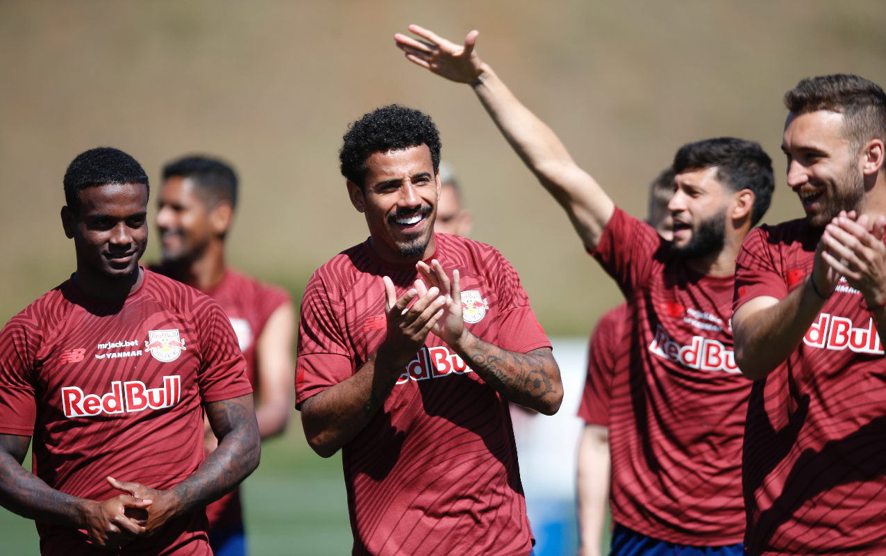 Red Bull Bragantino realizou o último treino antes de enfrentar o Grêmio. (Foto: Ari Ferreira/Red Bull Bragantino)