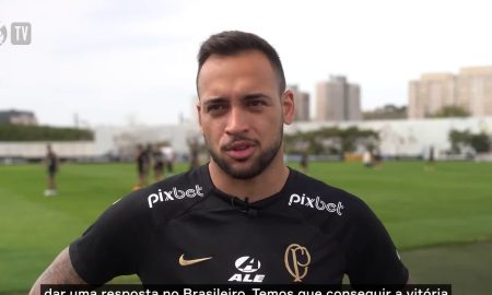 VÍDEO: Maycon fala da importância do clássico para o Corinthians contra o Palmeiras(FOTO: REPRODUÇÃO/CORINTHIANS TV)