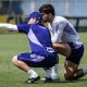 Fernando Seabra e Lucas Silva na Toca da Raposa (Gustavo Aleixo/Cruzeiro)