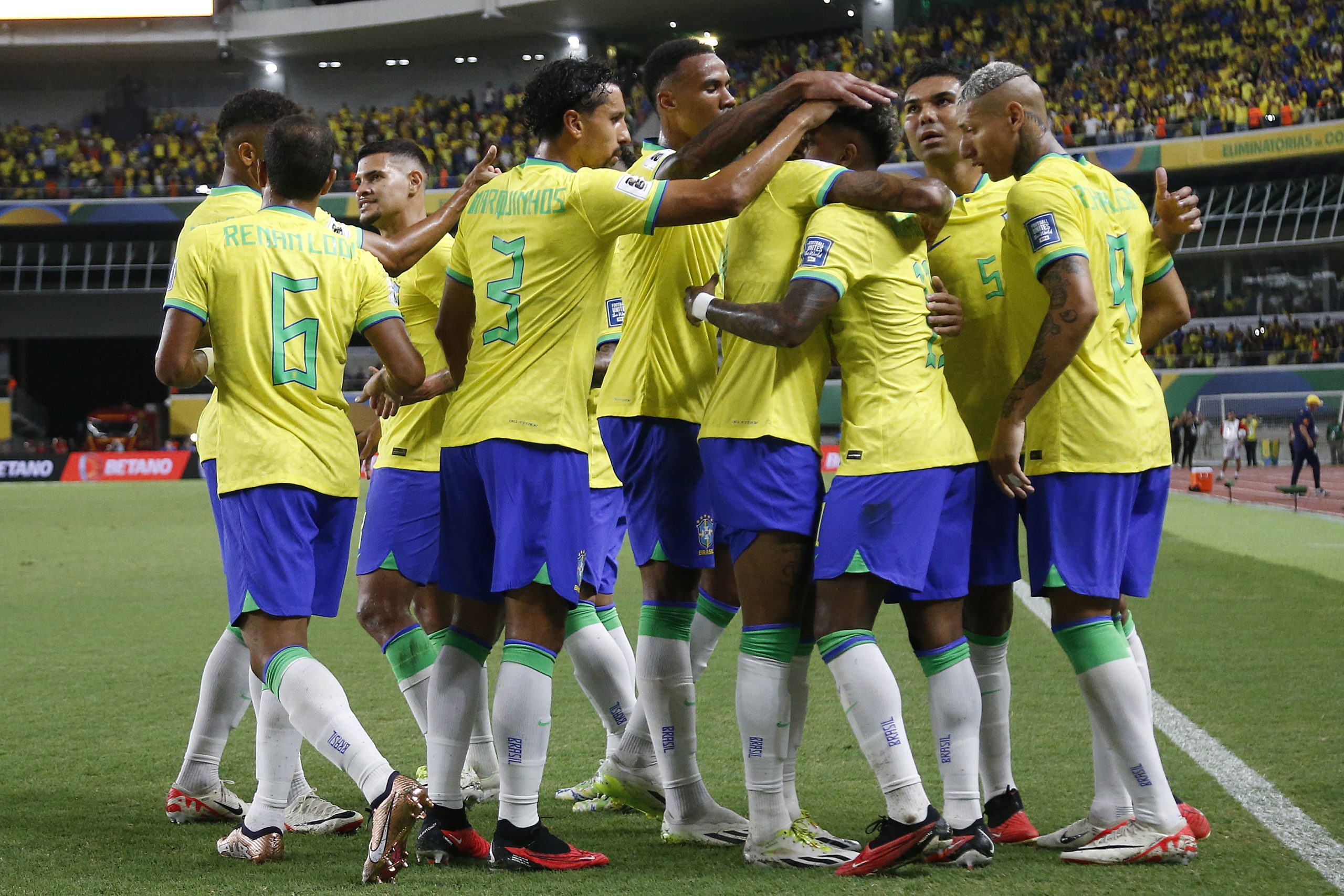 Brasil venceu de 5 a 1 a Bolívia na estreia das Eliminatórias da Copa do Mundo (Foto: Vitor Silva/CBF)