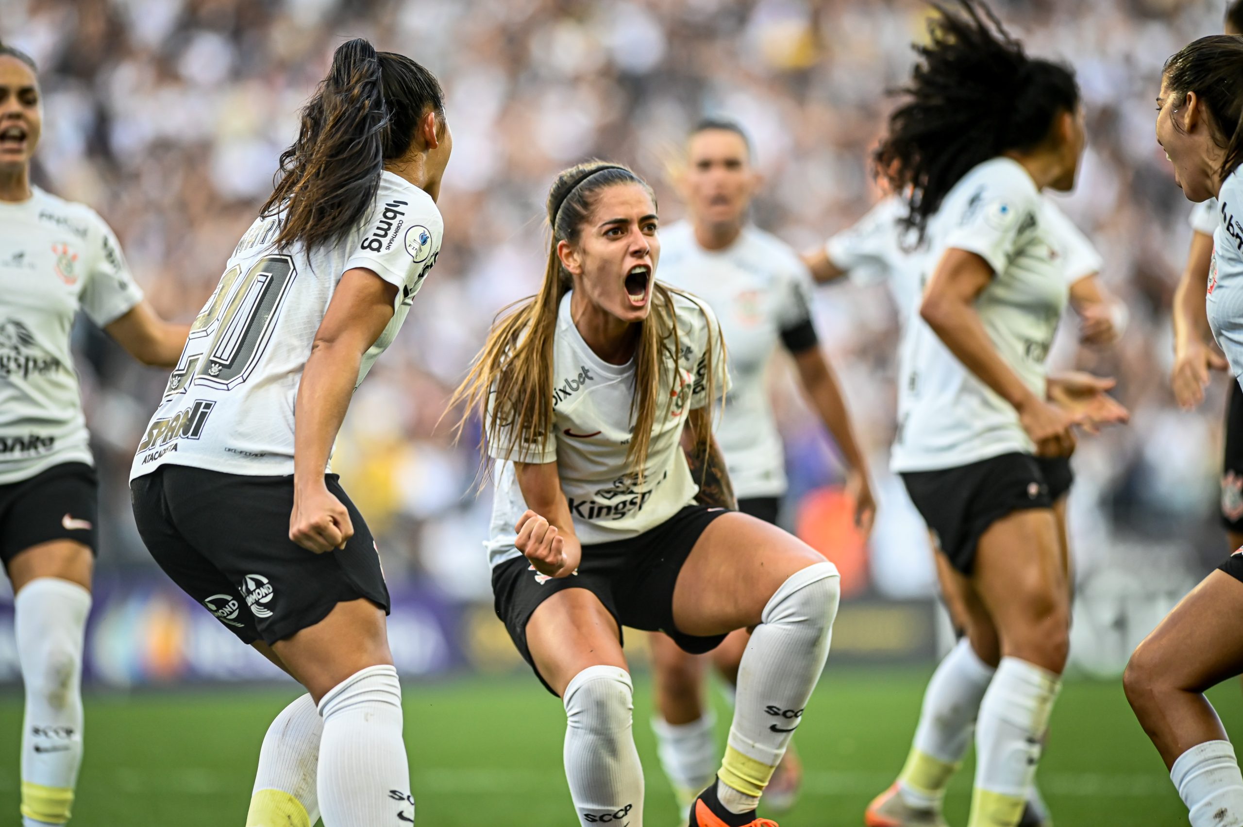 Corinthians vira para cima da Ferroviária e conquista o título do Brasileirão Feminino (Créditos: Nayra Halm / Staff Images Woman / CBF)