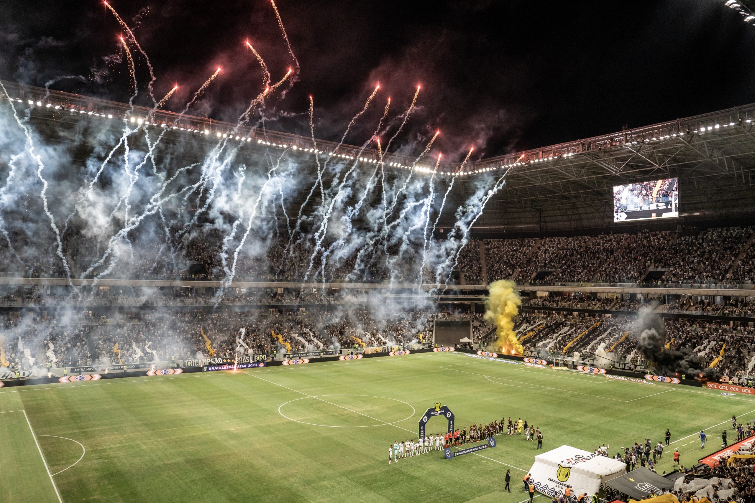 No próximo sábado (23), a Arena MRV deve receber cerca de 40 mil torcedores - (Foto: Daniela Veiga/Atlético-MG)