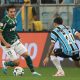 Raphael Veiga em ação a derrota do Palmeiras para o Grêmio pelo Campeonato Brasileiro. (FOTO: Cesar Greco/Palmeiras).
