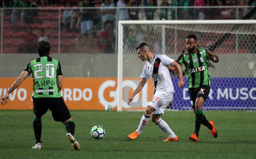 América-MG x Vasco em 2018 (Foto: Carlos Gregório Jr/Vasco)