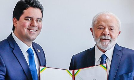 Novo ministro do Esporte André Fufuca e Presidente Lula - (Foto: Ricardo Stuckert/Divulgação)