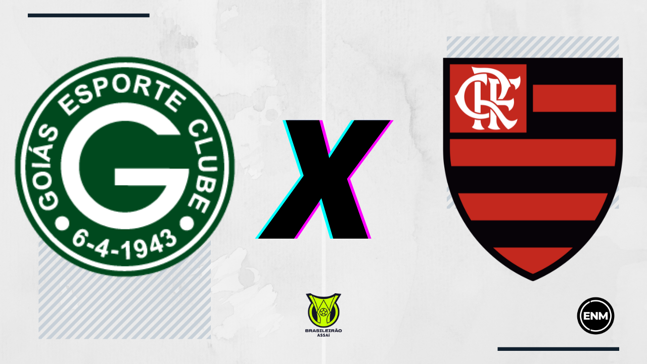 Goiás x Flamengo (Arte/ENM)