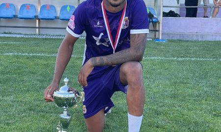 Yago Braga ganhou título pelo Desportivo Gouveia (Foto: Arquivo pessoal)