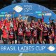 Flamengo conquistou a Brasil Ladies Cup em 2022 (Paula Reis/Flamengo)