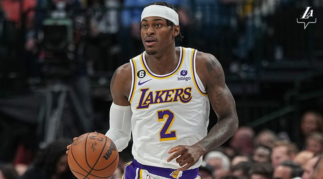 Jarred Vanderbilt em quadra pelos Lakers (Foto: Redes Sociais/Los Angeles Lakers)