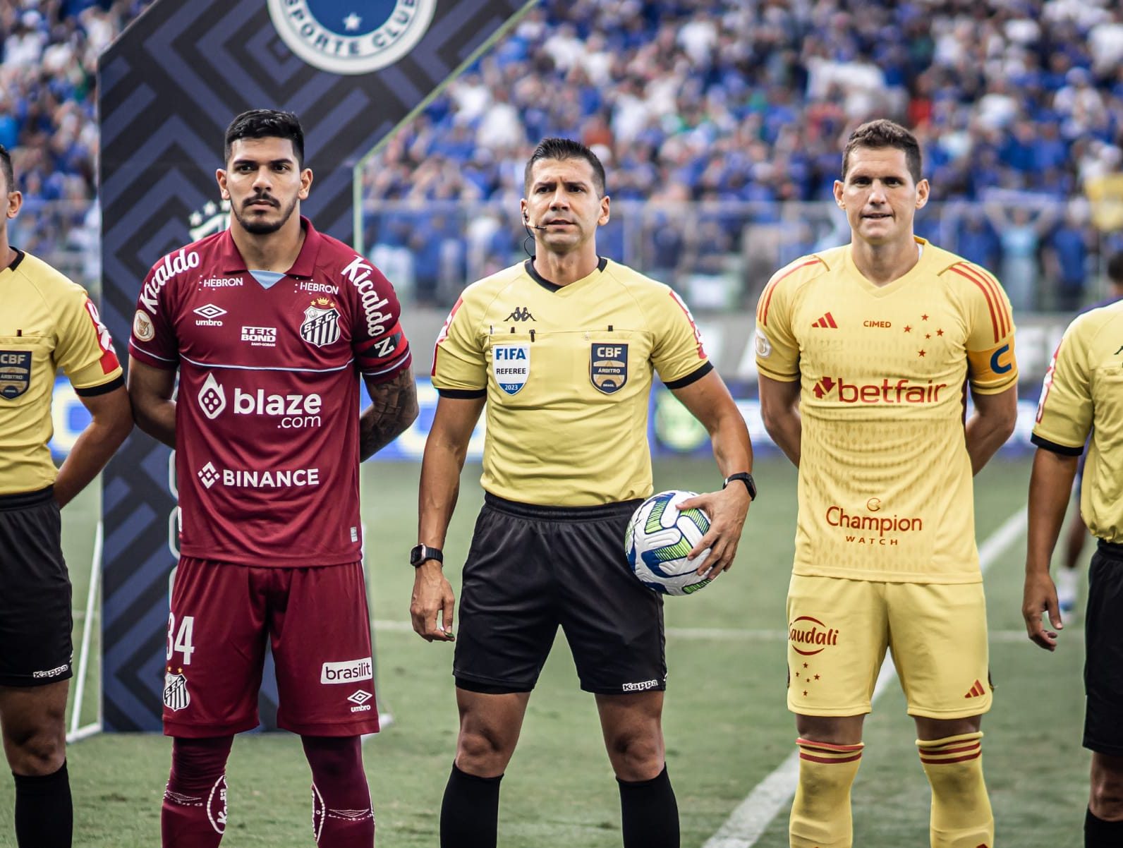 João Paulo e Rafael Cabral (Foto: Raul Baretta / Santos FC)