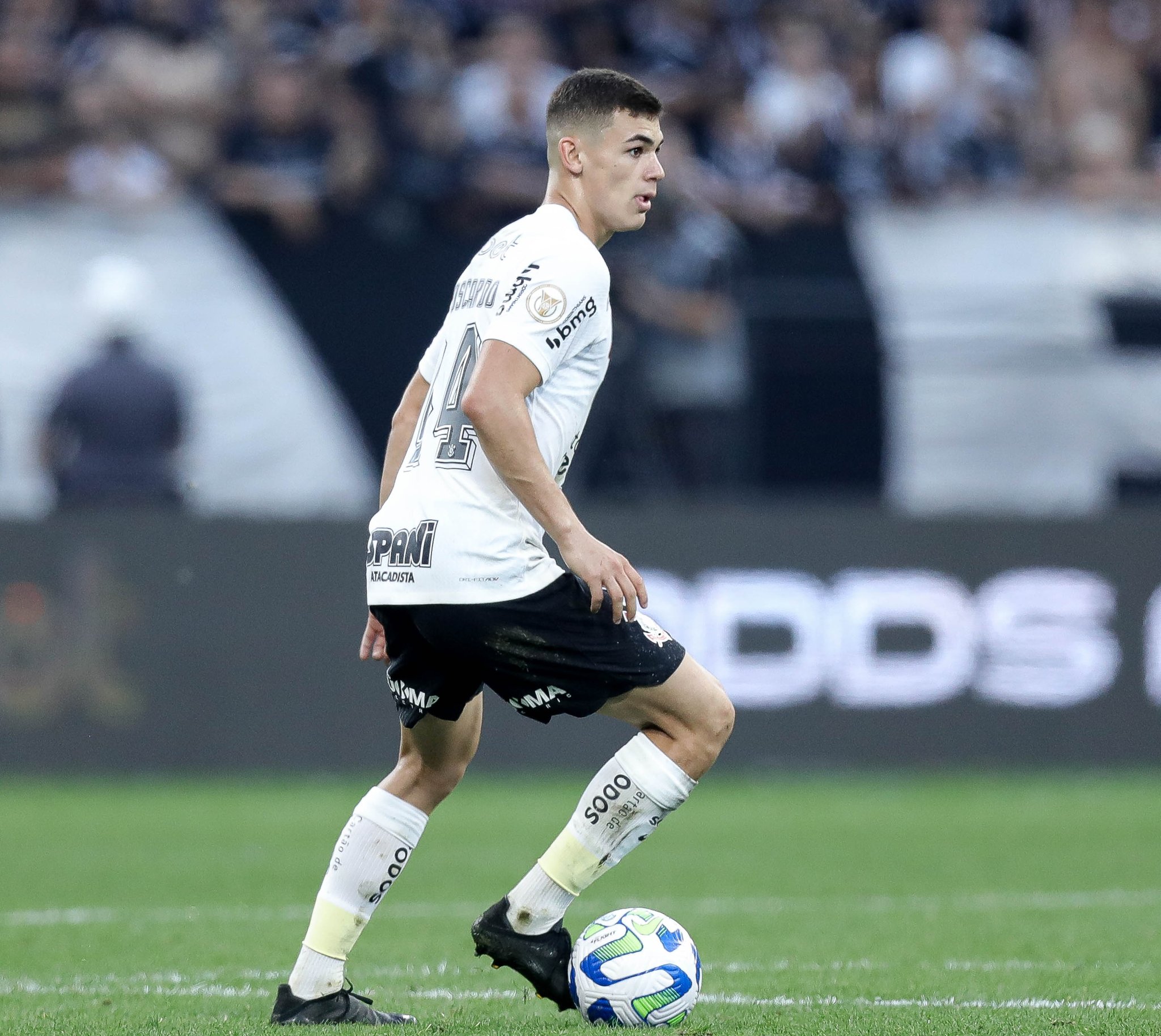 Gabriel Moscardo retorna da seleção e deve jogar contra o Fortaleza 📸 [Rodrigo Coca/Ag.Corinthians]