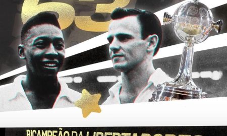 Santos Libertadores 1963 (Foto: Divulgação / Santos FC)