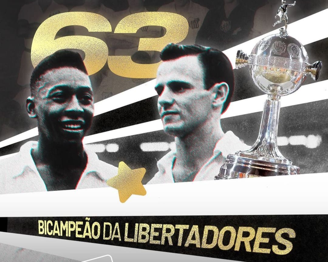 Santos Libertadores 1963 (Foto: Divulgação / Santos FC)